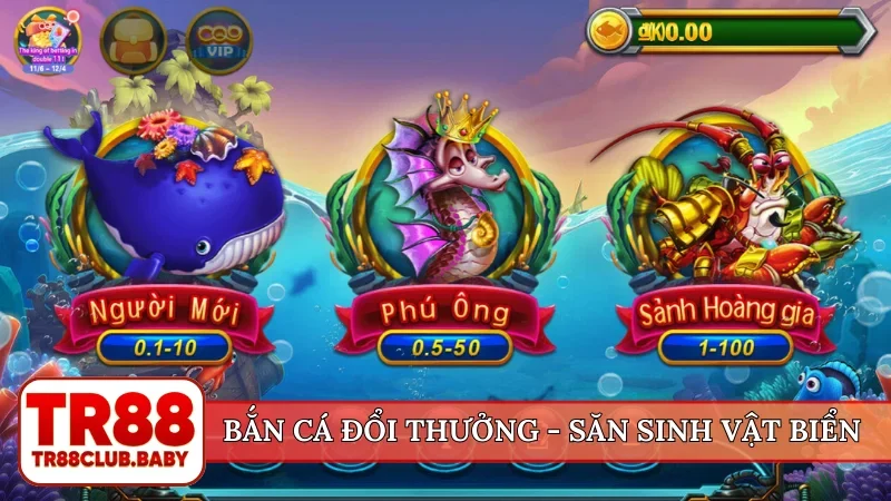 Bắn cá đổi thưởng
