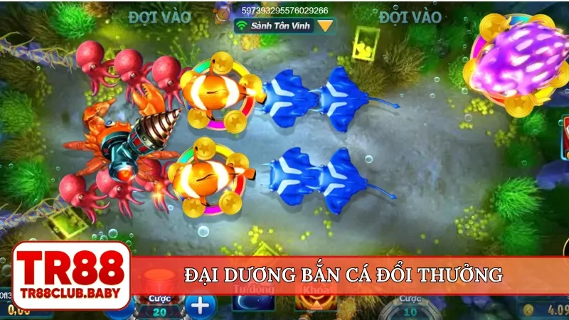 Đại dương bắn cá đổi thưởng