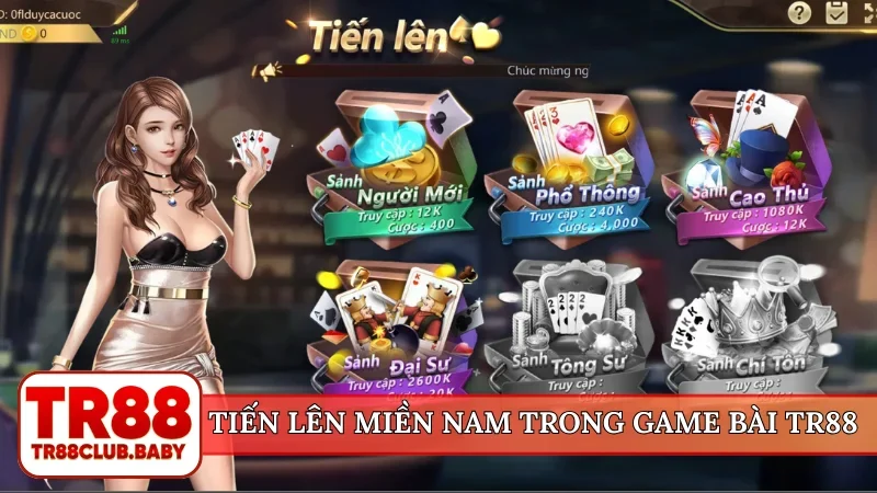 Tiến Lên Miền Nam trong game bài TR88